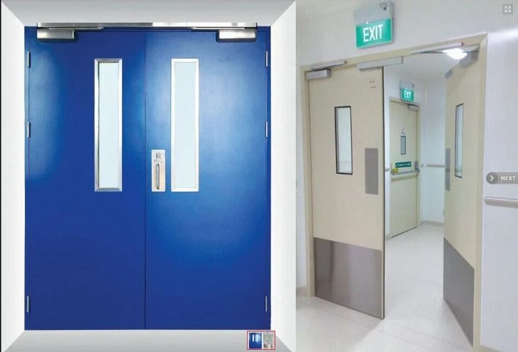 Doubel Door Fire Rated Door